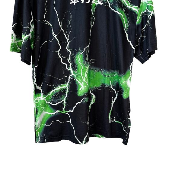NWT Jaded London Men's Dragon Graphic Short Sleeve T Shirt Black Green Size XS - Picture 4 of 8